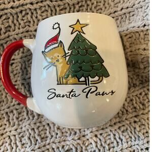 Santa Paws Lucinda Wei Ceramic Coffee Cup Christmas Mug
